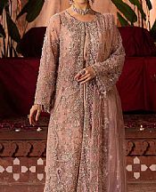 Tea Pink Crinkle Chiffon Suit- Pakistani Formal Designer Dress