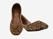 Ladies Khussa- Multicolor- Khussa Shoes for Women
