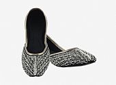 Ladies Khussa- Black- Khussa Shoes for Women
