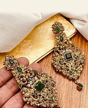 Earrings - Green