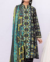 Dark Grey Khaddar Suit (2 Pcs)- Pakistani Winter Dress