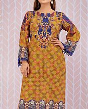 Mustard Khaddar Suit (2 Pcs)- Pakistani Winter Dress