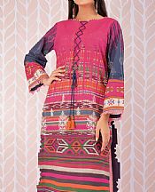 Hot Pink Khaddar Kurti- Pakistani Winter Dress