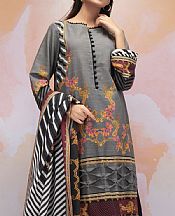 Grey Khaddar Suit- Pakistani Winter Dress