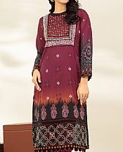 Crimson Lawn Suit (2 Pcs)- Pakistani Lawn Dress