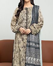 Ivory Khaddar Suit