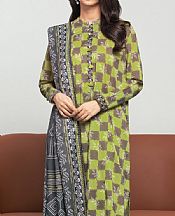 Apple Green Khaddar Suit