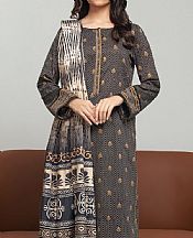 Black Khaddar Suit
