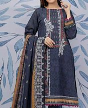 Navy Cotail Suit- Pakistani Winter Dress