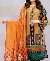 Safety Orange Khaddar Suit