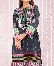 Edenrobe Charcoal Cotton Kurti- Pakistani Winter Clothing