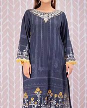 Navy Cotton Kurti- Pakistani Winter Dress