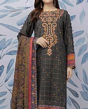 Dark Grey Marina Suit- Pakistani Winter Clothing