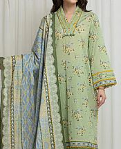 Mint Green Lawn Suit