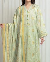 Light Green Lawn Suit
