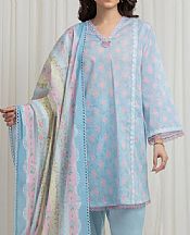 Baby Blue Lawn Suit