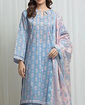 Cadet Blue Lawn Suit