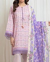Pink Lawn Suit