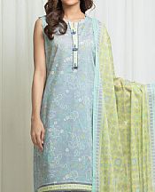 Turquoise/Green Lawn Suit