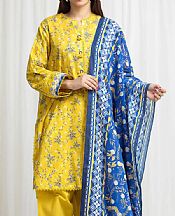 Yellow Lawn Suit