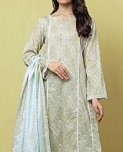 Edenrobe Sage Green Lawn Suit- Pakistani Lawn Dress
