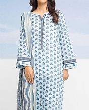 Edenrobe Pale Blue Lily Lawn Suit- Pakistani Designer Lawn Suits