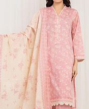 Edenrobe Pink Lawn Suit- Pakistani Lawn Dress