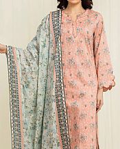 Edenrobe Pink Lawn Suit- Pakistani Designer Lawn Suits