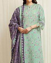 Edenrobe Mint Green Lawn Suit- Pakistani Lawn Dress