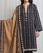 Edenrobe Black Lawn Suit- Pakistani Lawn Dress