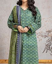 Edenrobe Emerald Green Cambric Suit- Pakistani Winter Clothing