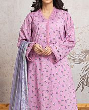 Edenrobe Lilac Cambric Suit- Pakistani Winter Dress