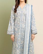 Edenrobe Grey Lawn Suit- Pakistani Designer Lawn Suits