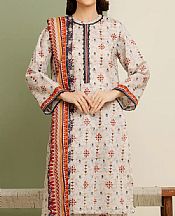 Edenrobe Beige Lawn Suit- Pakistani Lawn Dress