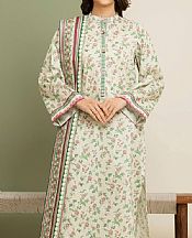 Edenrobe Ivory Lawn Suit- Pakistani Lawn Dress