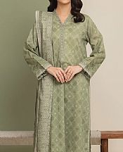 Edenrobe Pistachio Green Lawn Suit- Pakistani Lawn Dress