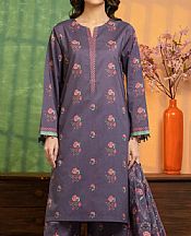 Edenrobe Dusty Purple Lawn Suit- Pakistani Designer Lawn Suits