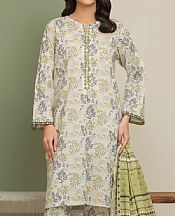 Edenrobe Off White Lawn Suit- Pakistani Lawn Dress
