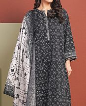 Edenrobe Black Lawn Suit- Pakistani Lawn Dress