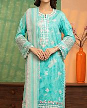 Edenrobe Aqua Lawn Suit- Pakistani Lawn Dress