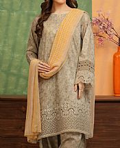 Edenrobe Beige Lawn Suit- Pakistani Lawn Dress