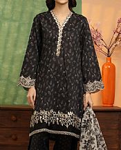 Edenrobe Black Lawn Suit- Pakistani Designer Lawn Suits