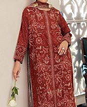 Edenrobe Pale Carmine Lawn Suit- Pakistani Lawn Dress