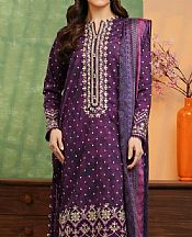Purple Lawn Suit