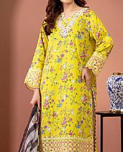 Yellow Lawn Suit
