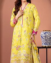 Yellow Lawn Suit