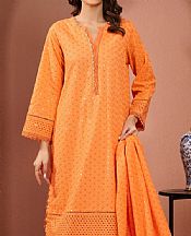 Pastel Orange Cambric Suit