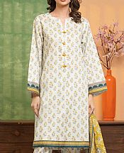 Edenrobe White Lawn Suit- Pakistani Lawn Dress