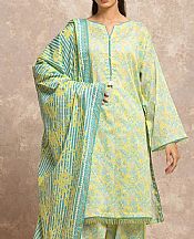 Edenrobe Light Green Lawn Suit- Pakistani Designer Lawn Suits