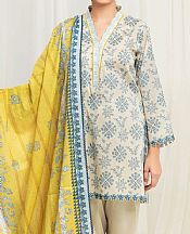 Edenrobe Ivory Lawn Suit- Pakistani Lawn Dress
